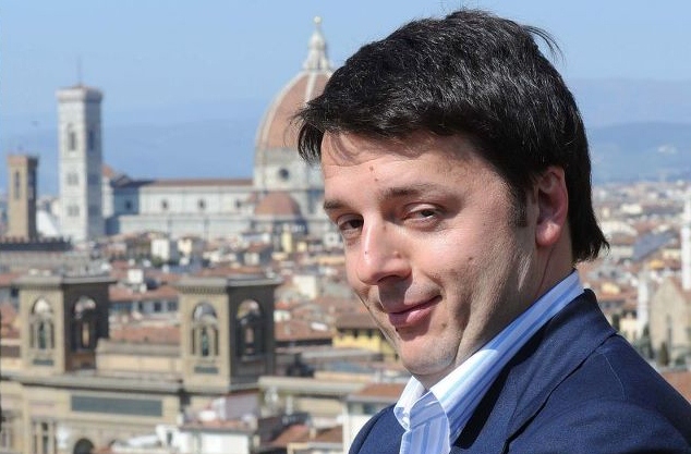 Il Sindaco di Firenze Matteo Renzi